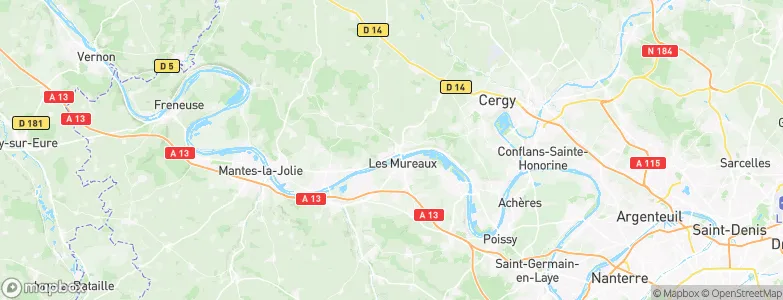 Hardricourt, France Map