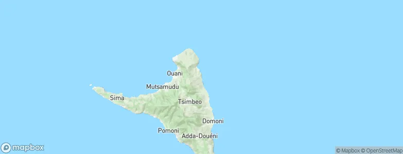 Harembo, Comoros Map
