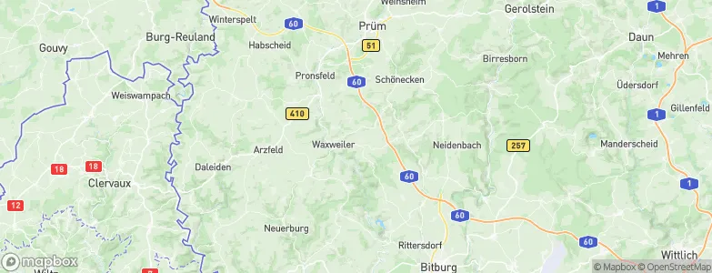 Hargarten, Germany Map