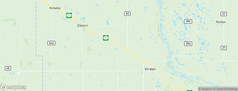 Hargrave, Canada Map