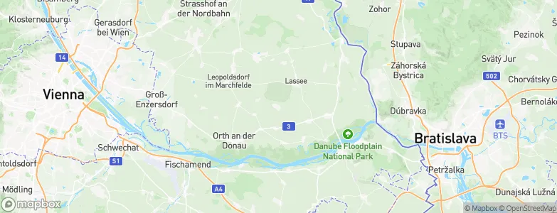 Haringsee, Austria Map