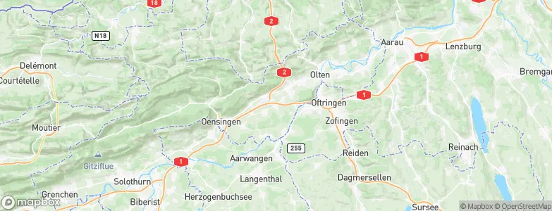Härkingen, Switzerland Map