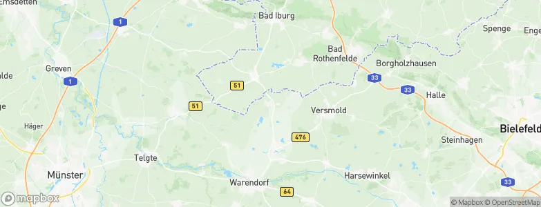 Harkotten, Germany Map