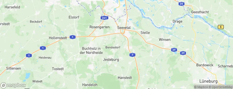 Harmstorf, Germany Map