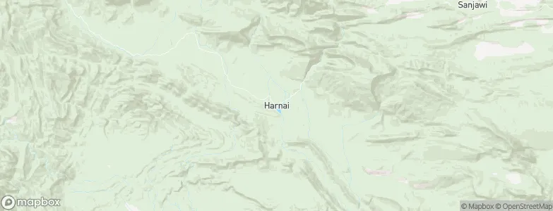 Harnai, Pakistan Map