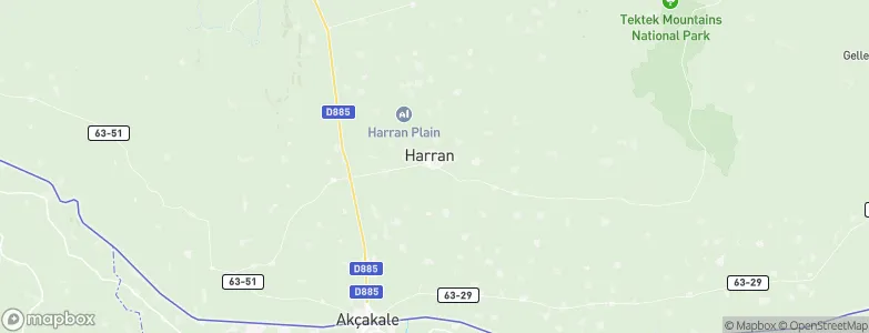 Harran, Turkey Map