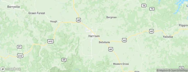 Harrison, United States Map