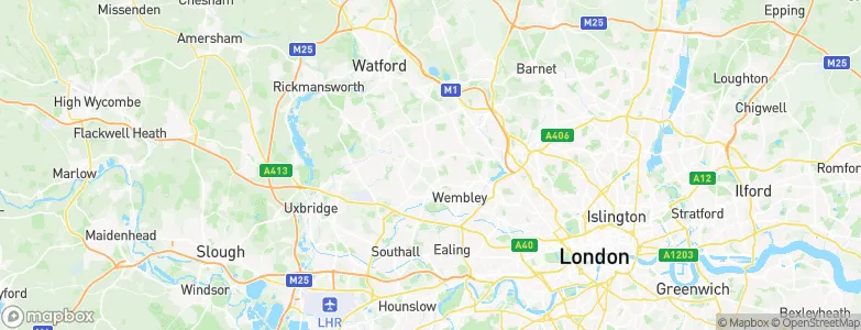 Harrow, United Kingdom Map