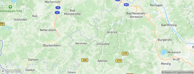 Harscheid, Germany Map