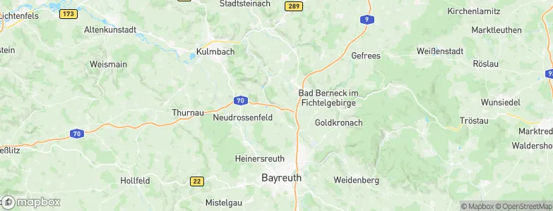 Harsdorf, Germany Map
