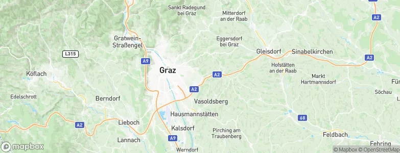 Hart bei Graz, Austria Map