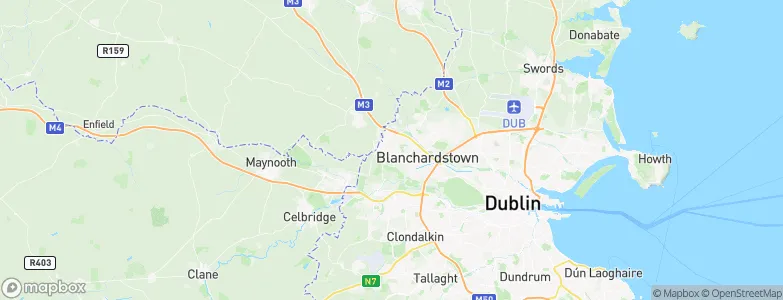 Hartstown, Ireland Map