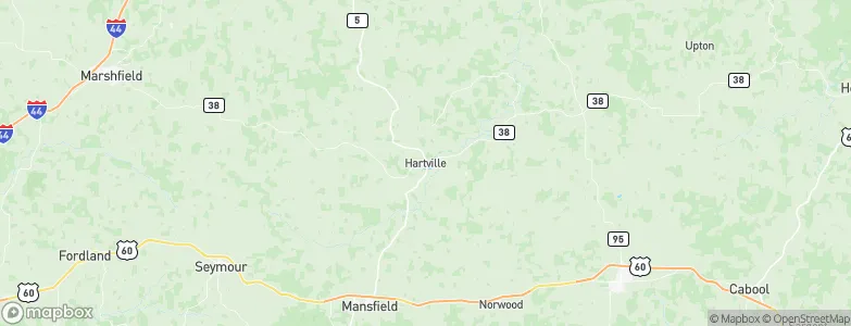 Hartville, United States Map