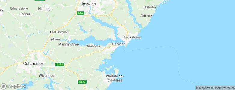 Harwich, United Kingdom Map