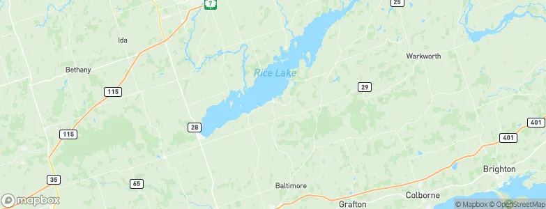 Harwood, Canada Map