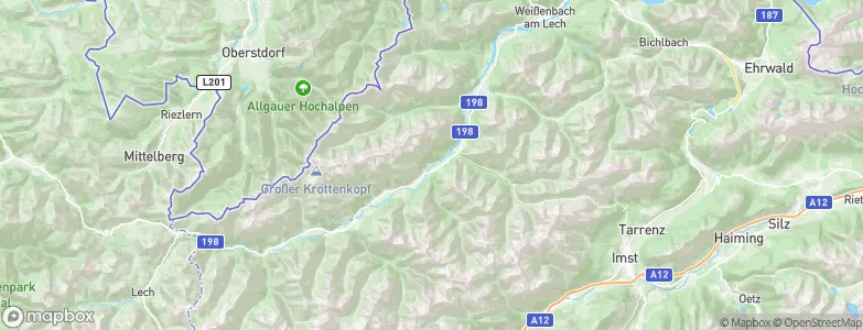 Häselgehr, Austria Map