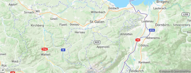 Haslen, Switzerland Map