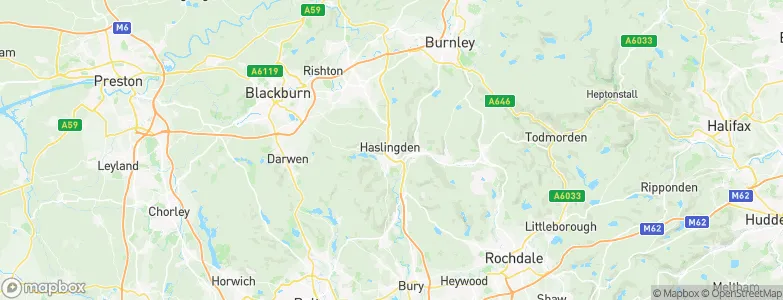 Haslingden, United Kingdom Map