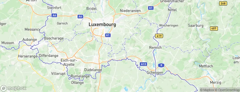Hassel, Luxembourg Map
