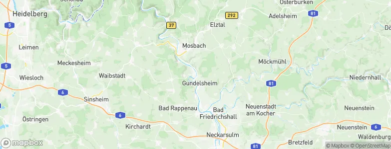 Haßmersheim, Germany Map