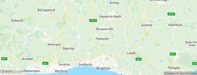 Hassocks, United Kingdom Map