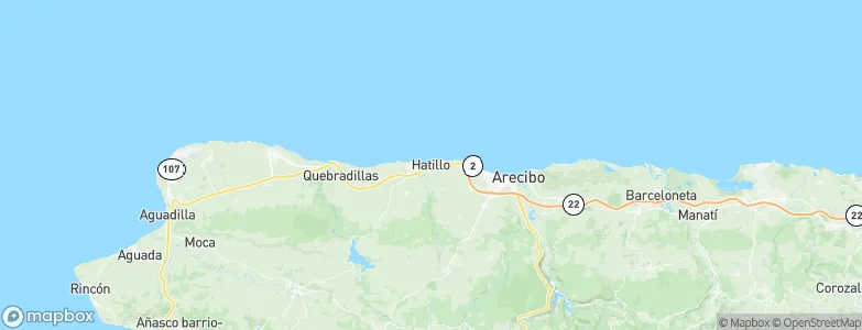 Hatillo, Puerto Rico Map