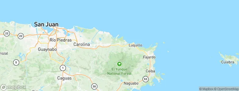 Hato Candal, Puerto Rico Map