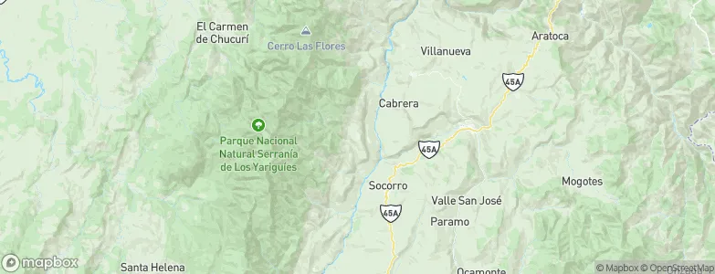 Hato, Colombia Map