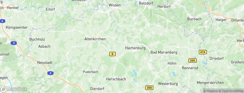 Hattert, Germany Map