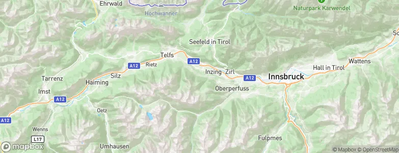 Hatting, Austria Map