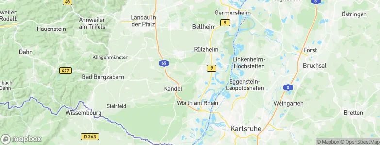 Hatzenbühl, Germany Map