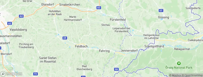 Hatzendorf, Austria Map
