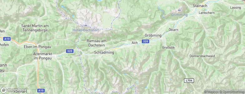 Haus, Austria Map