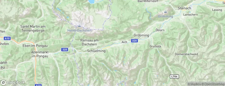 Haus, Austria Map