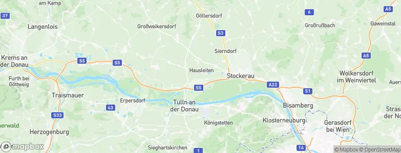 Hausleiten, Austria Map
