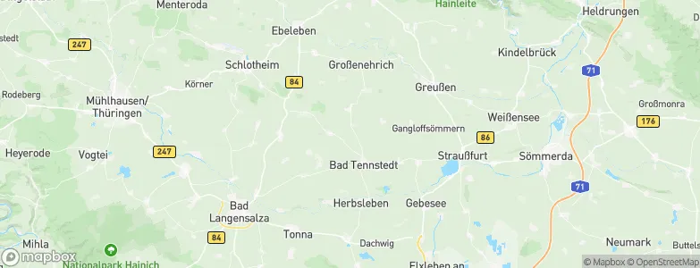 Haussömmern, Germany Map