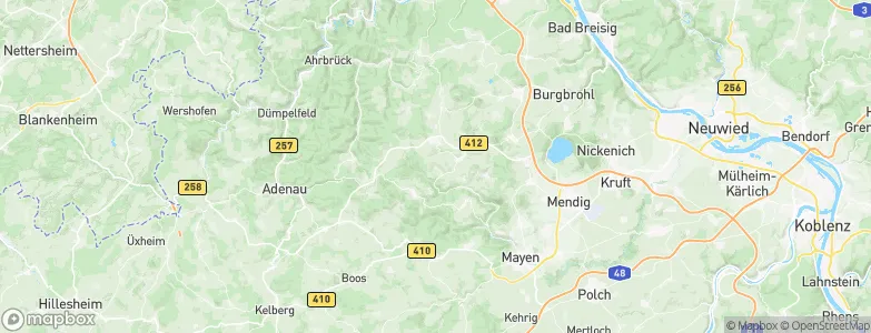 Hausten, Germany Map