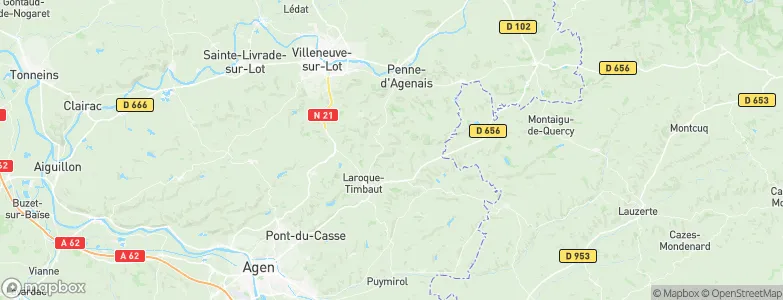 Hautefage-la-Tour, France Map