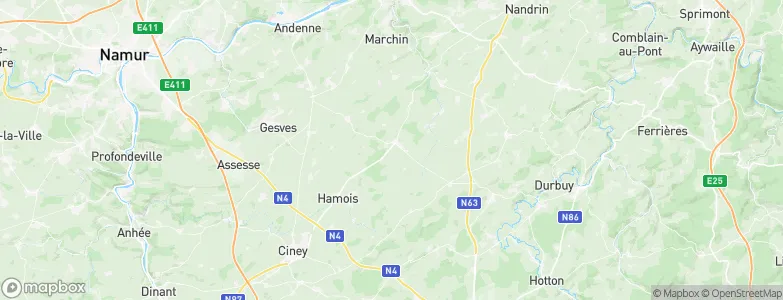 Havelange, Belgium Map