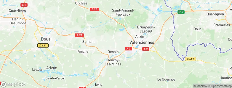 Haveluy, France Map