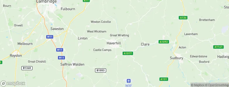 Haverhill, United Kingdom Map