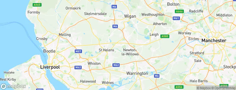 Haydock, United Kingdom Map