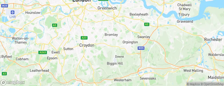 Hayes, United Kingdom Map