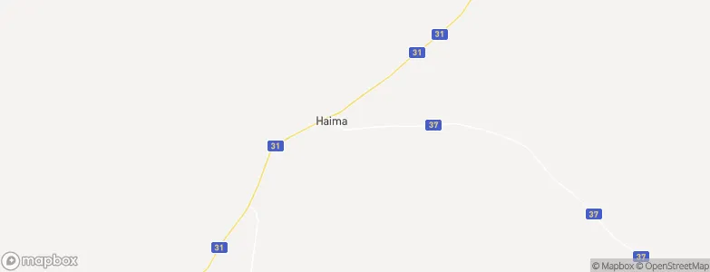 Haymā’, Oman Map