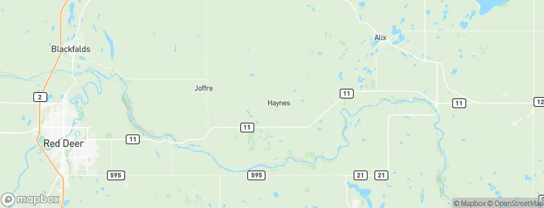 Haynes, Canada Map
