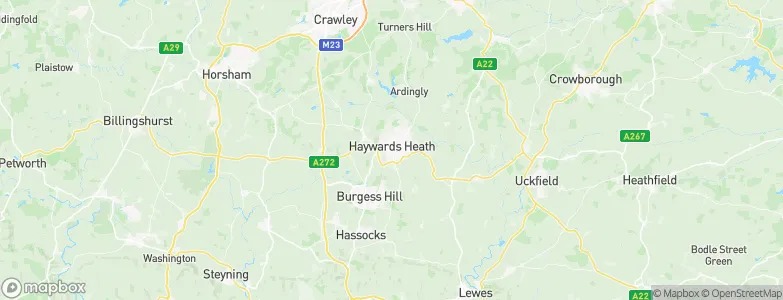 Haywards Heath, United Kingdom Map