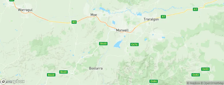 Hazelwood, Australia Map