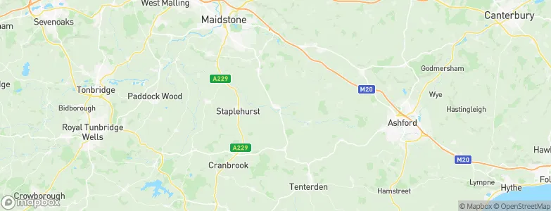 Headcorn, United Kingdom Map