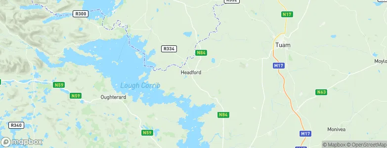 Headford, Ireland Map