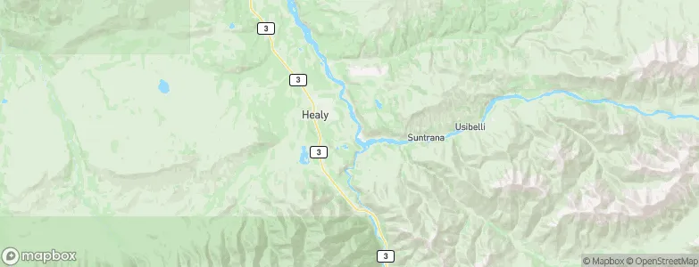 Healy, United States Map